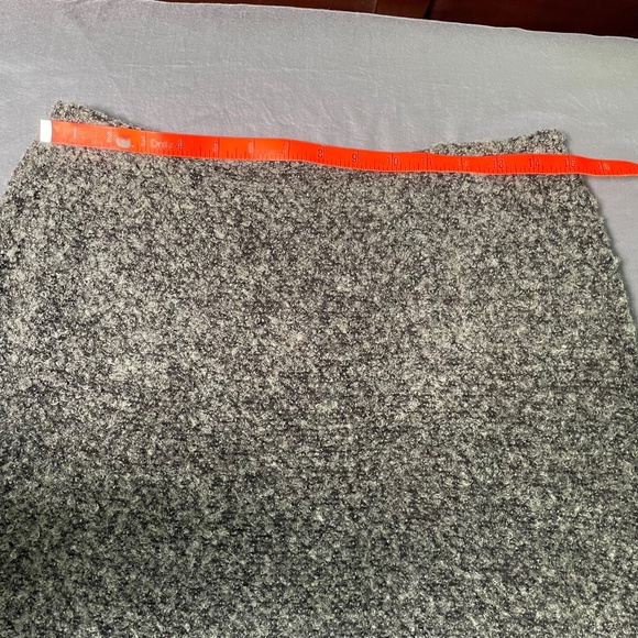 Courtney Washington Grey Woolly Asymmetrical Maxi Skirt Size M - Picture 5 of 5